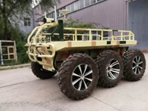 6x6 輪轂電機驅動無人駕駛監測車
